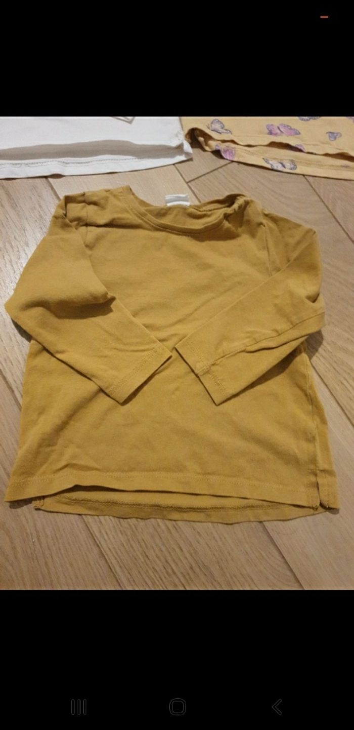 Lot hauts manches longues taille 74 - photo numéro 4