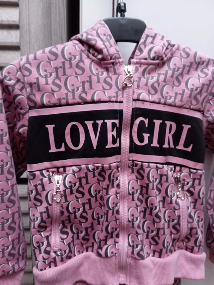 Ensemble jogging fille 4 ans - photo numéro 3