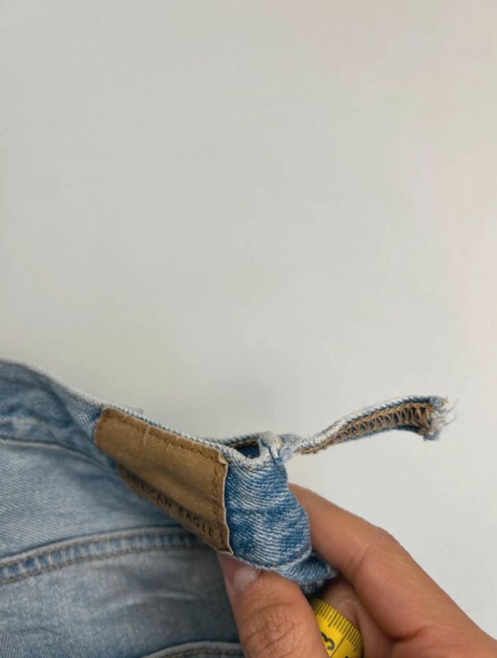 Jean American Eagle Femme Troué Bleu Clair W30 | Taille FR40 | Très Bon État LF196 - photo numéro 4
