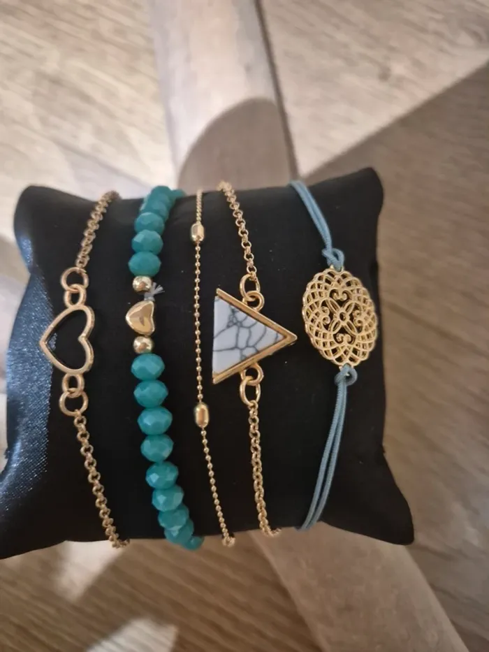 Lot de 5 bracelets #fantaisie Neufs - photo numéro 3