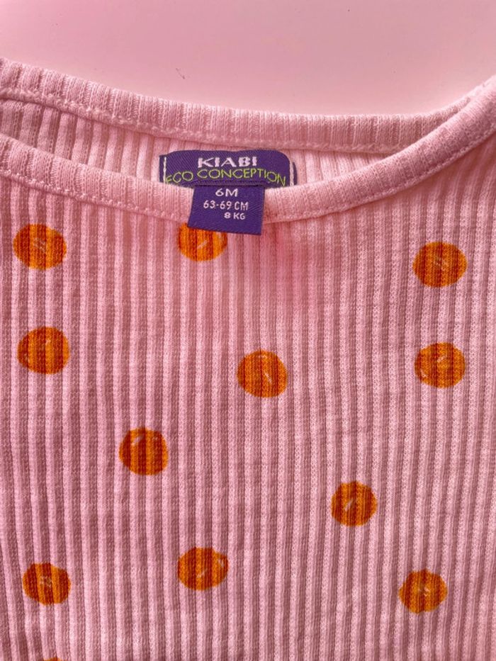 Un jean et un t-shirt manche longue 3/6mois - photo numéro 5