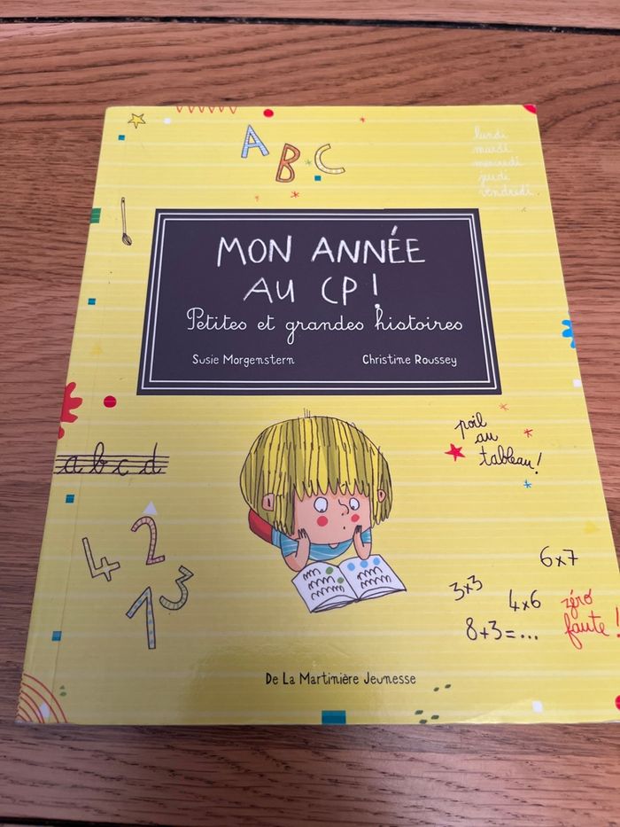 Livre mon année au cp 8 histoires - photo numéro 1