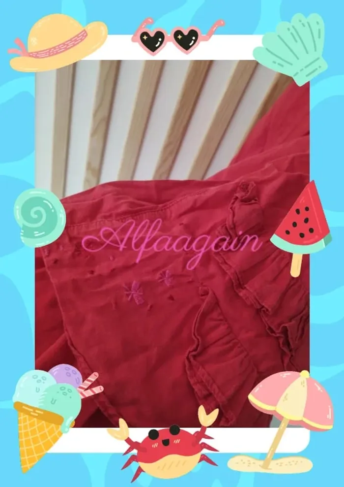 Robe catimini rouge 4ans - photo numéro 8