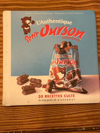 Livre recettes cultes petit ourson