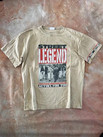 T-shirt vintage, beige