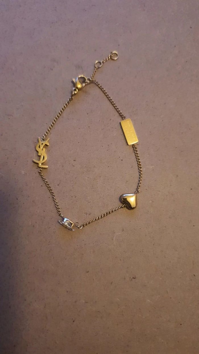 Bracelet acier inoxydable  18cm( prix unitaire) - photo numéro 3