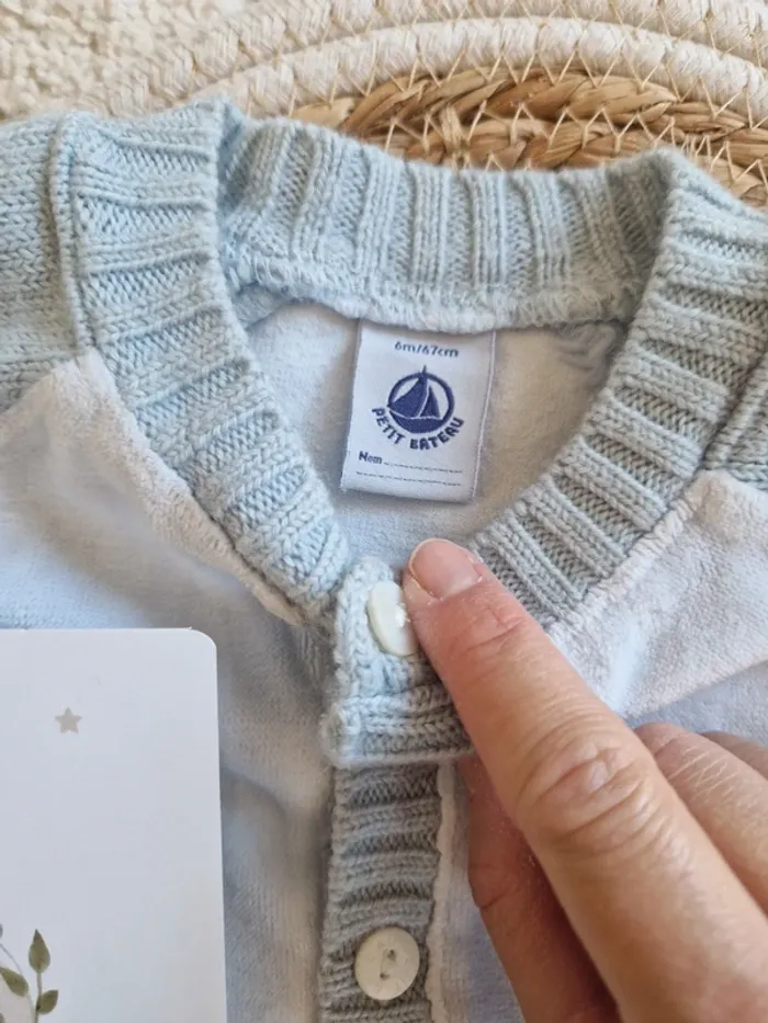 Gilet bébé Petit Bateau - photo numéro 3