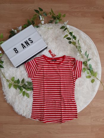 Tee-shirt à rayures neuf