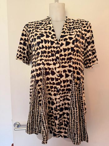 Robe courte motif Zara