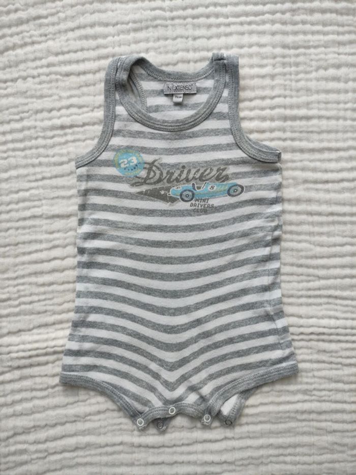 Combinaison bébé sans manches, voiture 🚗