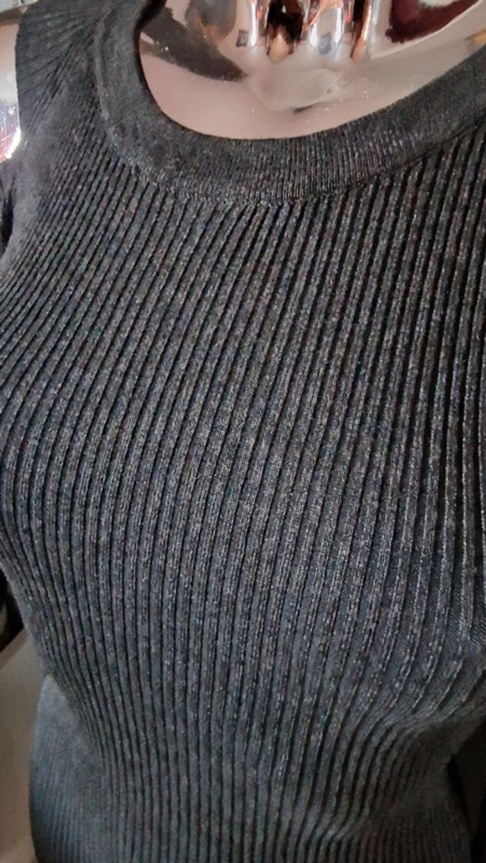 Robe Pull grise - photo numéro 2