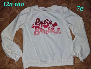 Pull 12ans tape à l'œil