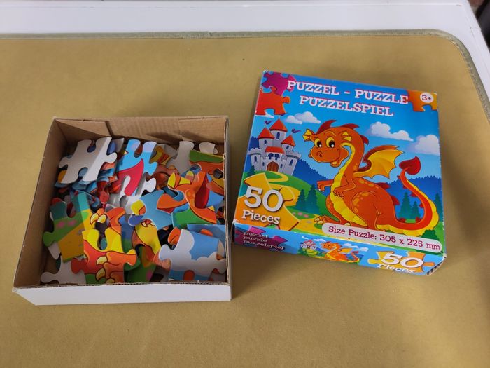Puzzle dragon 50 pièces - photo numéro 3