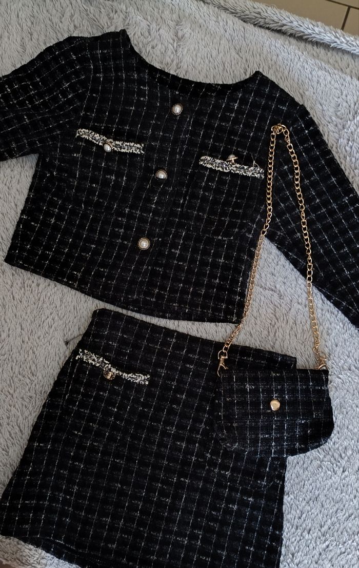 Ensemble veste jupe et sac - photo numéro 2