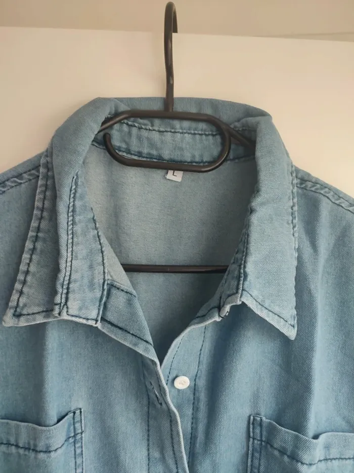 Blouse en jean - photo numéro 2