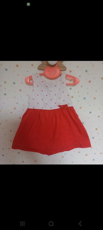 Robe coeur 12 mois