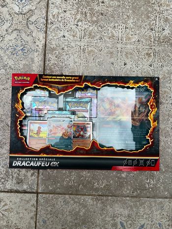 Coffret dracaufeu ex collection spéciale