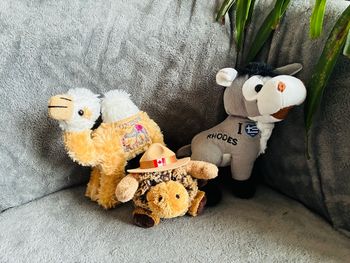 Lot peluches du monde 