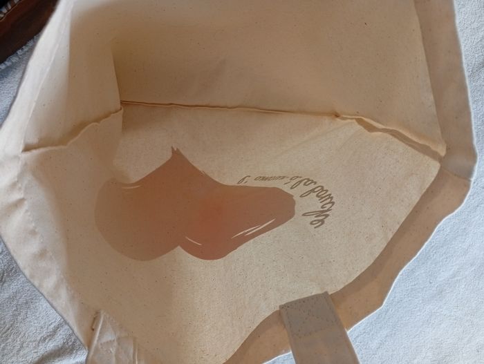Tote bag "L'amour à la bouche "♥️ - photo numéro 5
