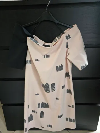 robe rose et noire maison Cop copine