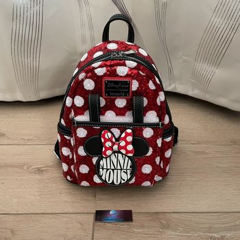 Sac à Dos Disney Parks Loungefly Minnie Mouse Disneyland Paris Neuf Original