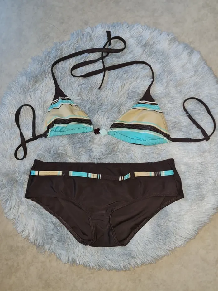 maillot de bain 2 pièces femme taille 36/38 - photo numéro 8