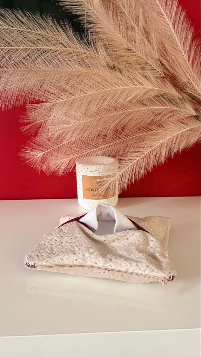 Pochette lingette lavable - photo numéro 3