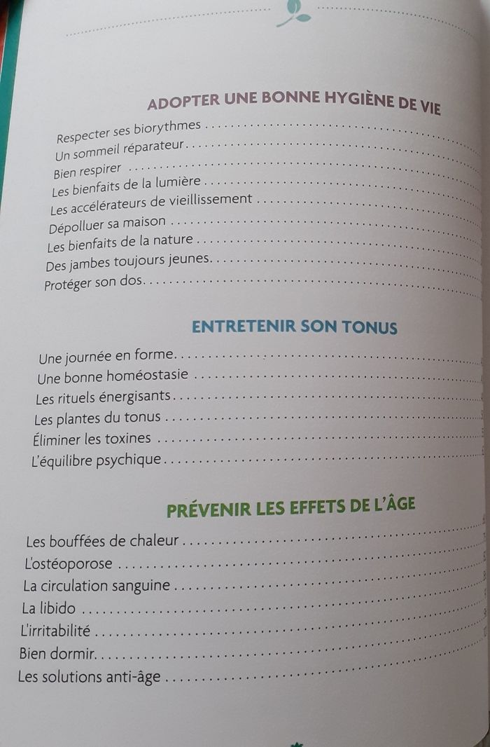 Livre "Anti-âge au naturel" *santé,alimentation, bien-être, forme - photo numéro 5
