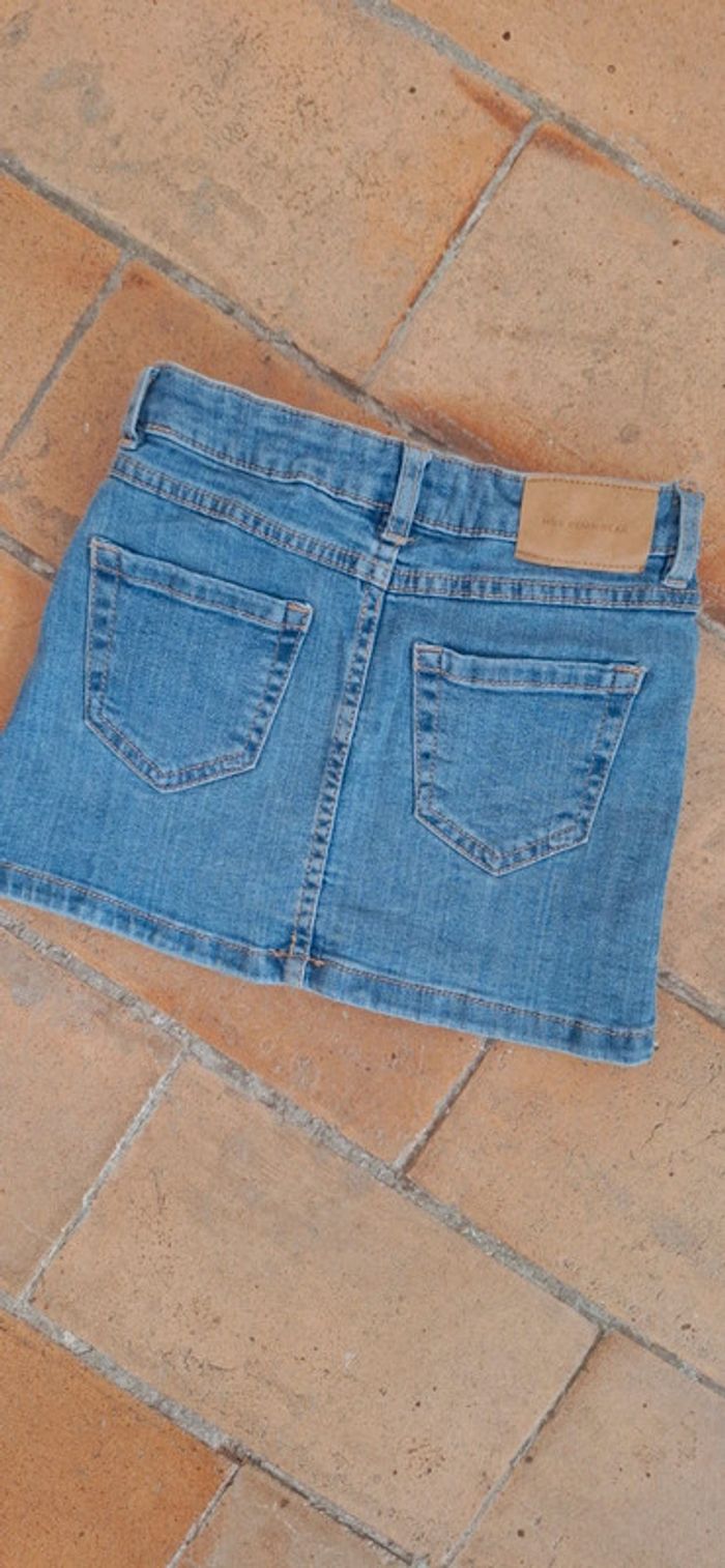 Jupe en denim Mango kids - Neuve - parfaite en tenue de rentrée - photo numéro 5
