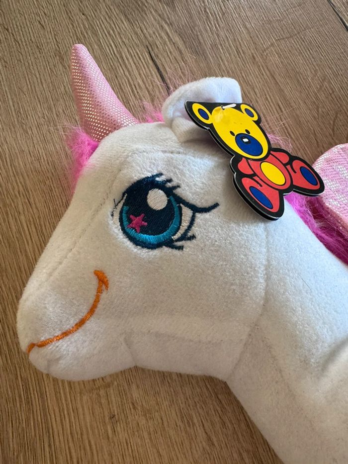 Peluche toycompany licorne neuve avec étiquette - photo numéro 3