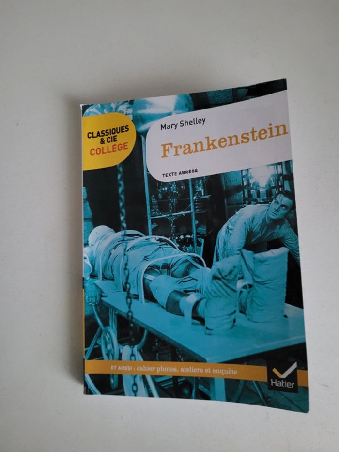 Livre 📖 Frankenstein