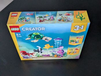 LEGO Creator 3 en 1 (31158) : Les animaux marins (NEUF)