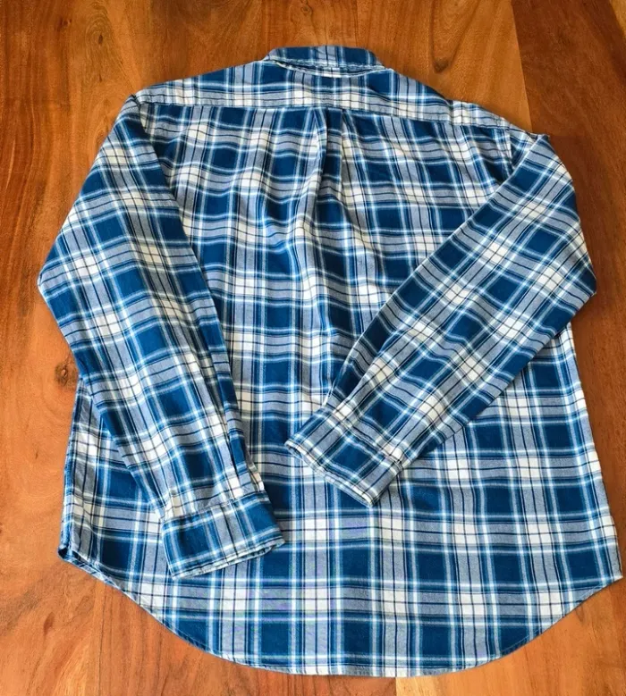 Chemise Ralph Lauren Indigo Oxford - Taille M - photo numéro 4