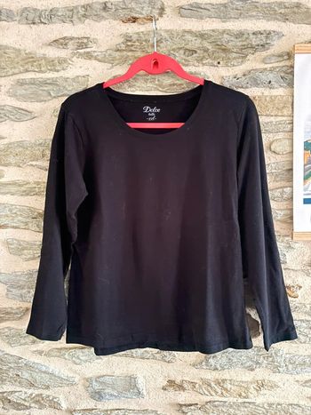 T-shirt noir xxl