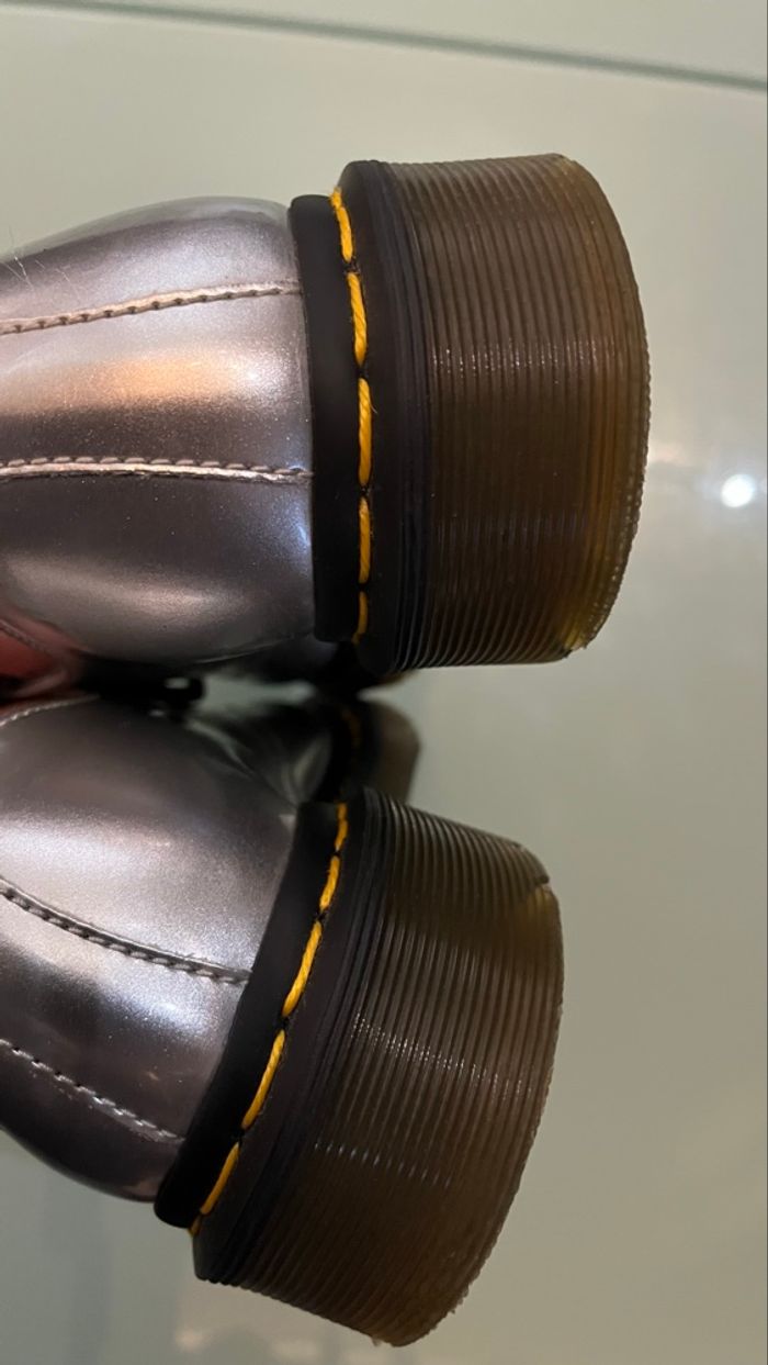 Dr Martens 1461 argenté - photo numéro 7