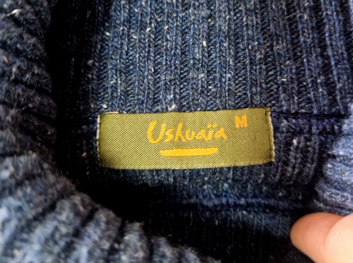 Pull col roulé  , vintage  , homme , taille M  , Ushuaia  , laine - photo numéro 7