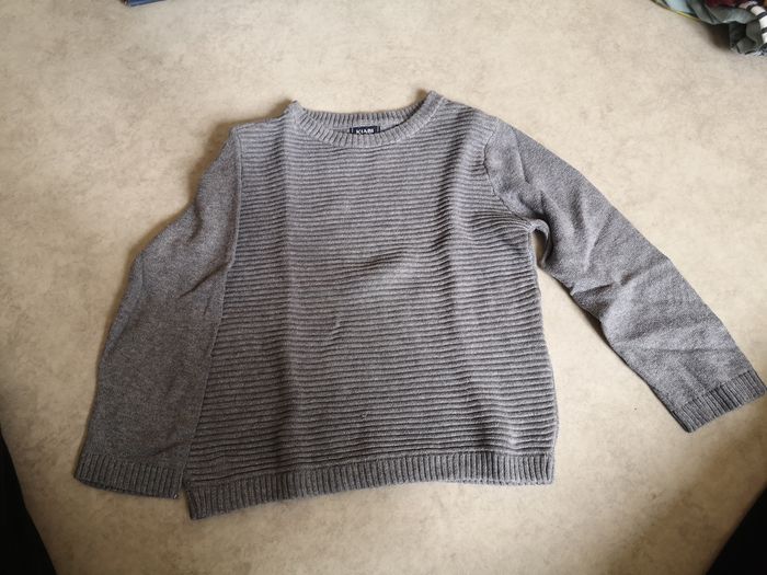 Pull gris 3ans