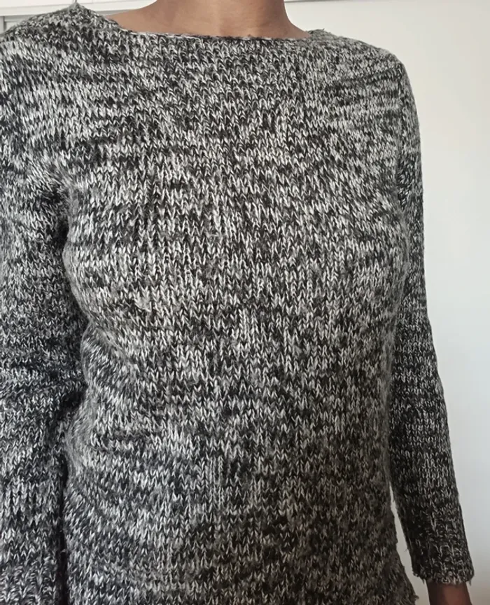 Pull chaud gris/noir Jennyfer T.S - photo numéro 3