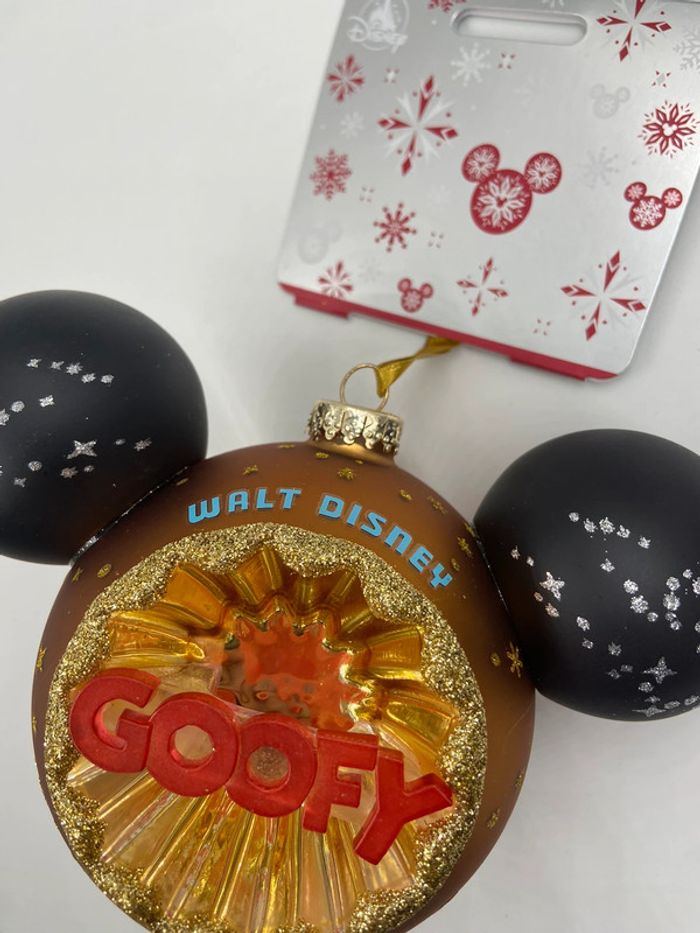 Ornement / Boule Disney Store Objet décoratif de Noel Dingo à Suspendre - photo numéro 3