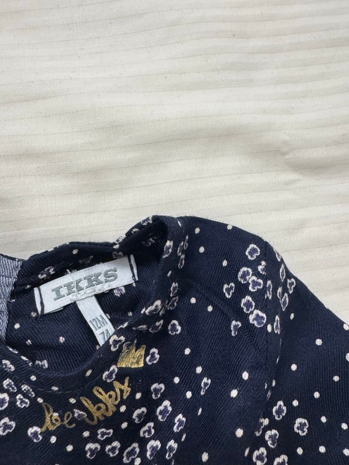 Robe marine IKKS T12Mois - photo numéro 2