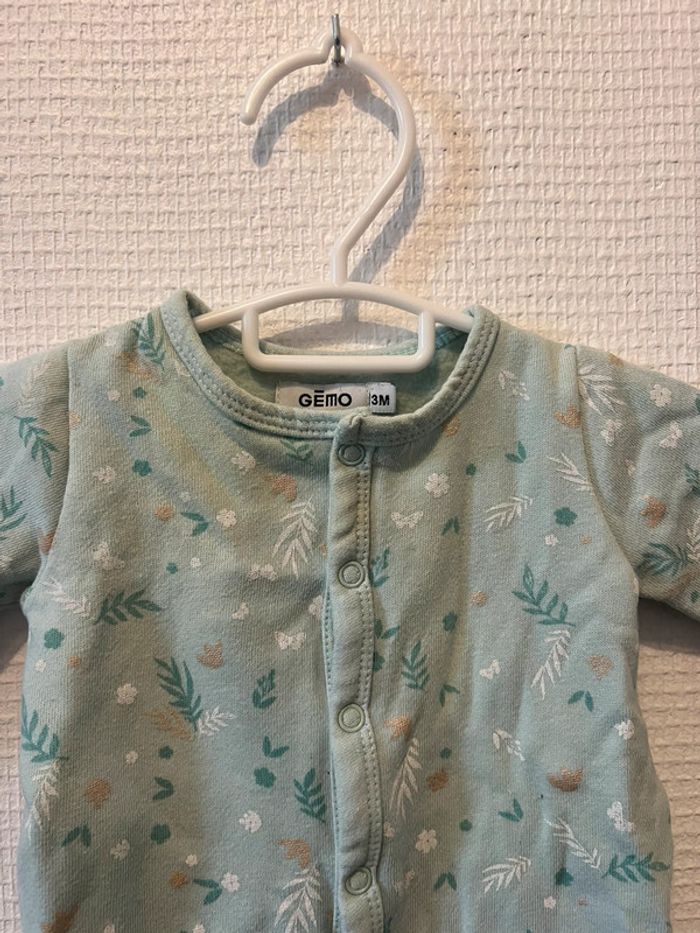 Pyjama 3 mois bon état - photo numéro 2
