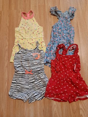 Lot de 4 combinaisons 3 ans