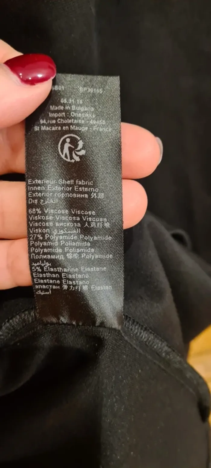 Robe noir nœud IKKS - photo numéro 3