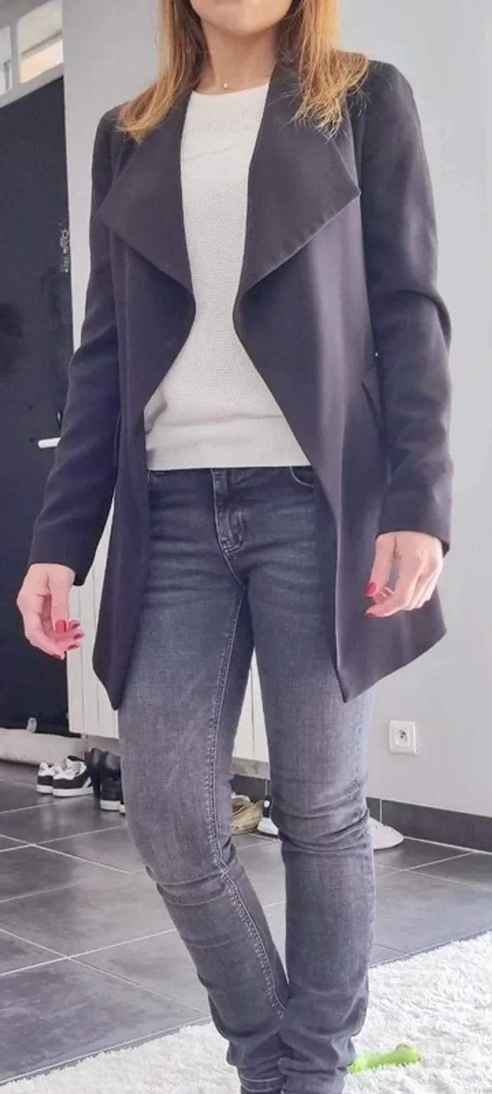 Veste blazer asymétrique