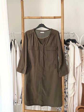 Robe Cache Cache vert kaki taille M