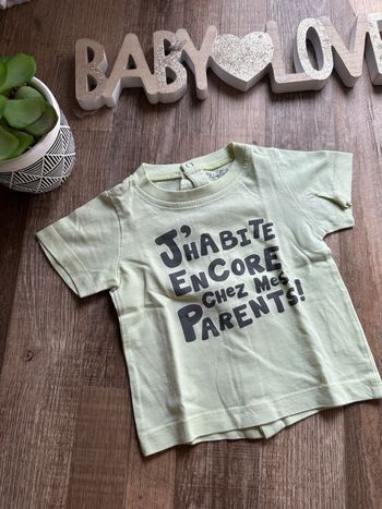 - Tee shirt Kimbaloo  - 3 mois  - Très bon état