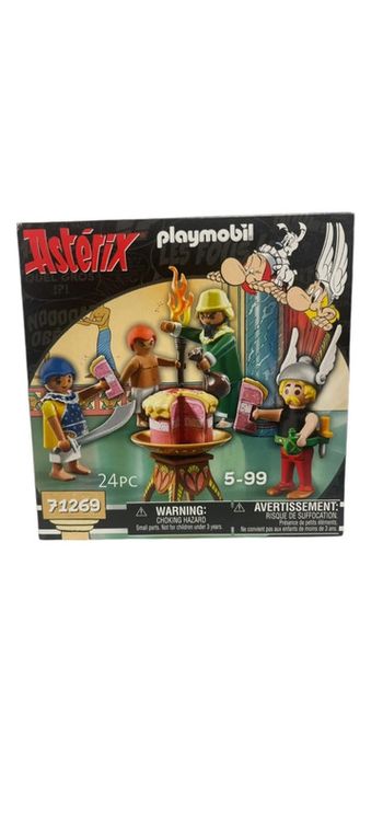 Playmobil Astérix 71269 Amonbofis et le gâteau empoisonné neuf