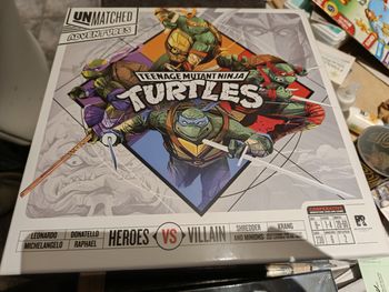 Unmatched adventures teenage mutant ninja turtles en anglais