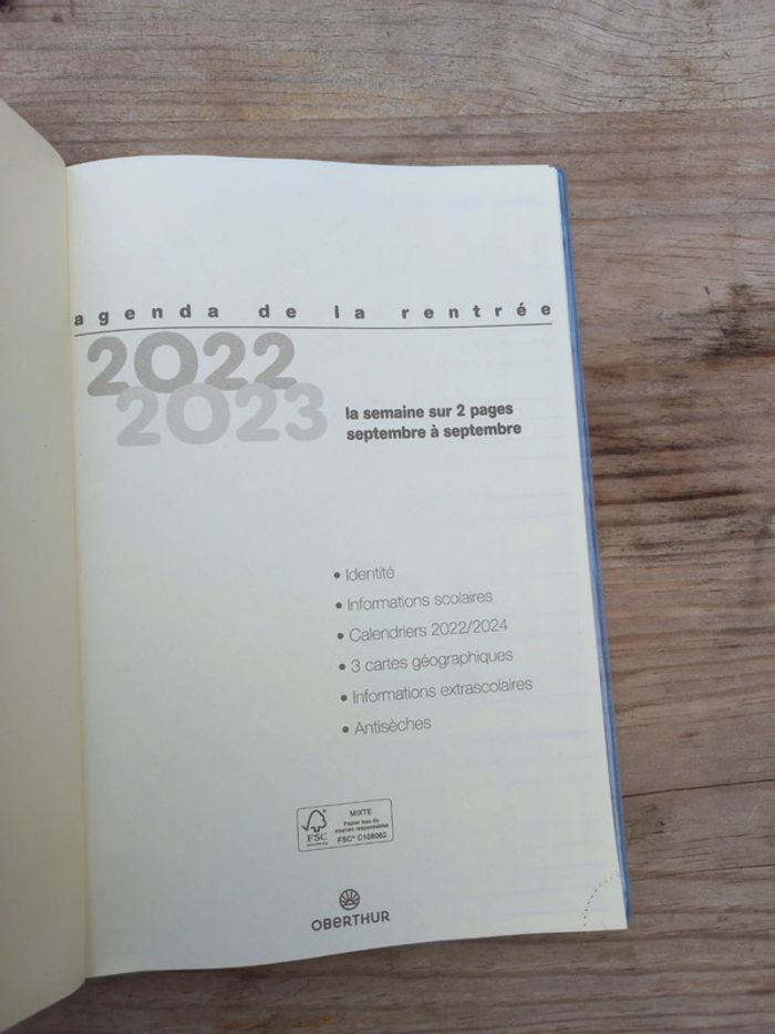 Agenda neuf - photo numéro 2