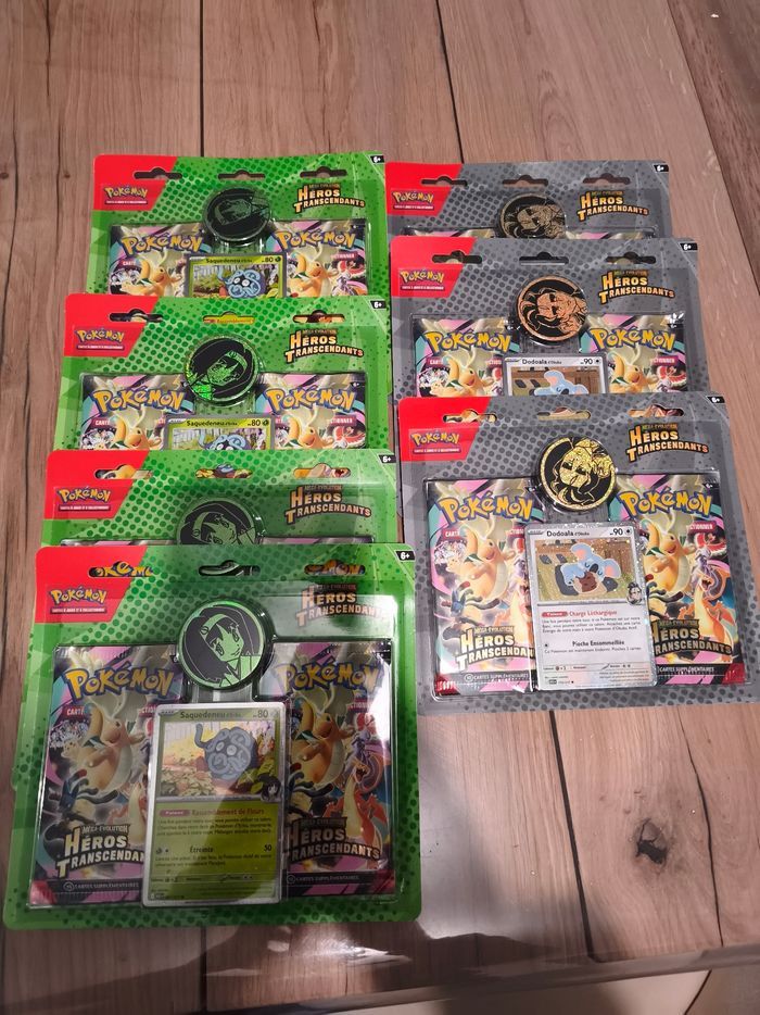 Pokémon Lot 7 duopack Me02.5 héros transcendants 